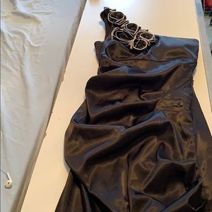 Black formal dress
